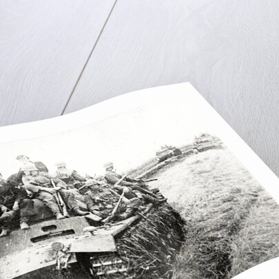 A German Panzer Pz KpwIII AusfE tank by Anonymous