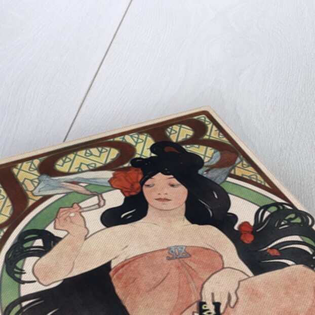 JOB Cigarettes poster by Alphonse Mucha