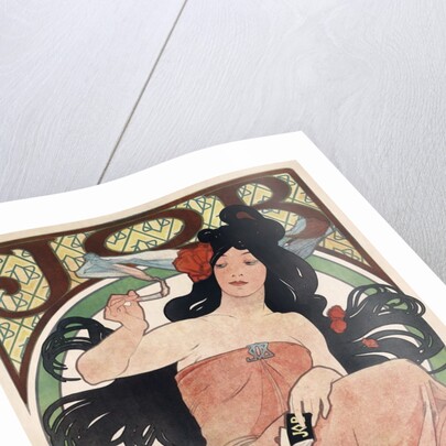 JOB Cigarettes poster by Alphonse Mucha