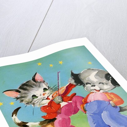 Hey Diddle Diddle illustration by Anonymous