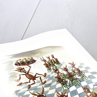 Germs or cooties having ice cream sodas by Anonymous