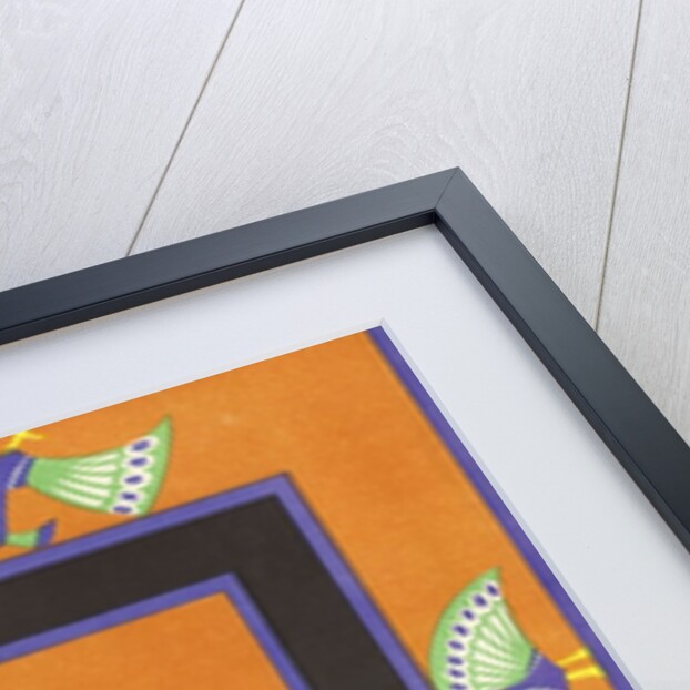 Vintage chocolate box with peacock design by Anonymous