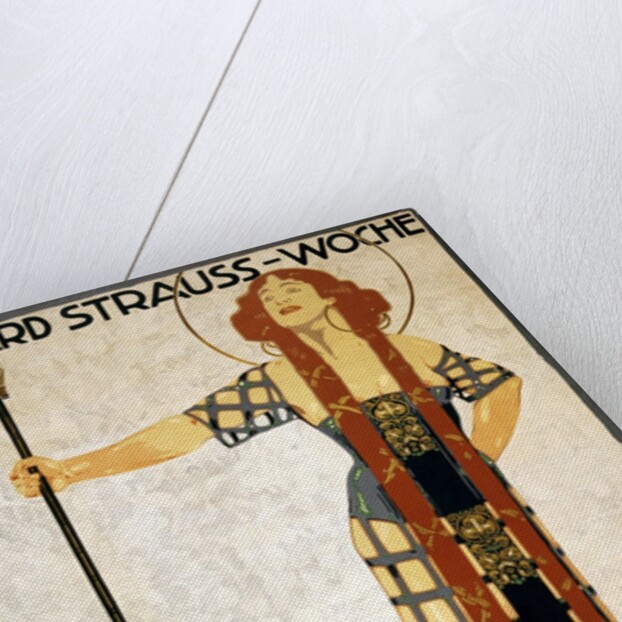Richard Strauss-Woche poster by Ludwig Hohlwein