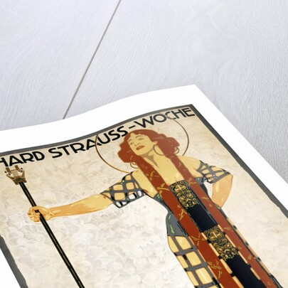 Richard Strauss-Woche poster by Ludwig Hohlwein