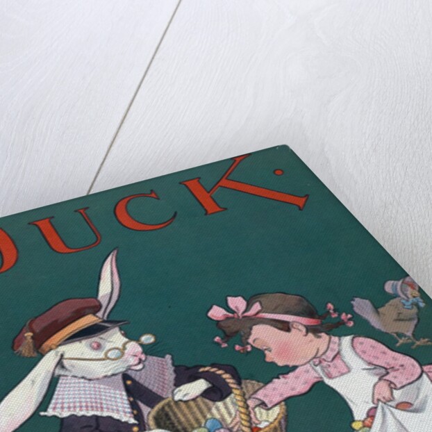 Cover of Puck magazine Easter issue by Anonymous