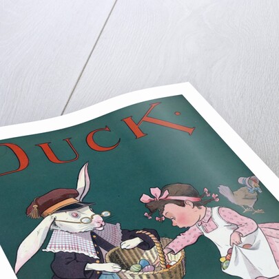 Cover of Puck magazine Easter issue by Anonymous