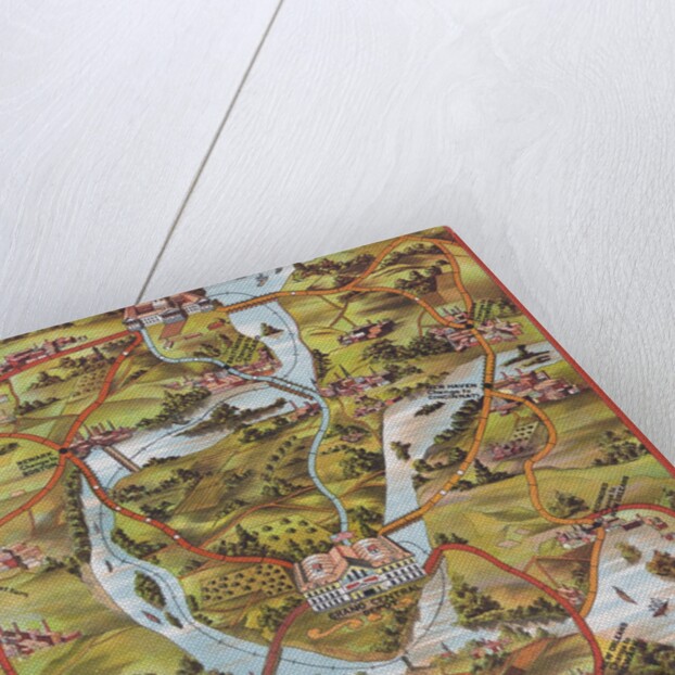 Game board for "The Road to Washington" by Anonymous