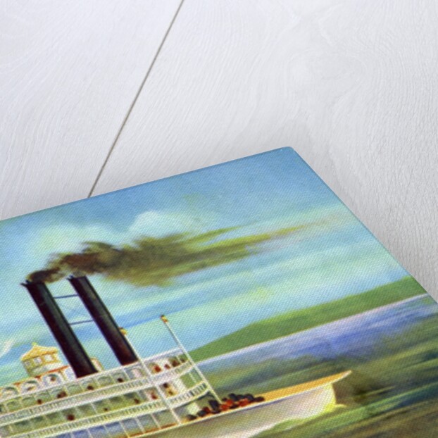 The Mississippi steamboat Magnolia by Anonymous