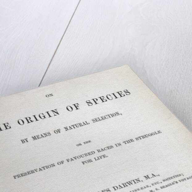 Title page of The Origin of Species by Charles Darwin