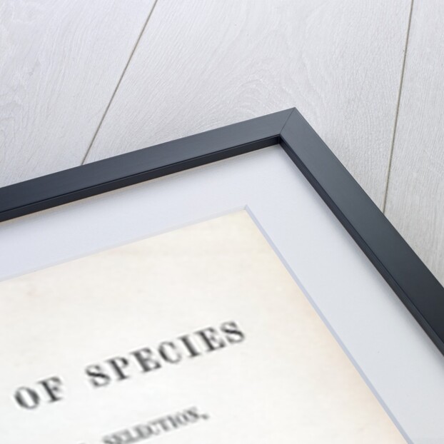 Title page of The Origin of Species by Charles Darwin