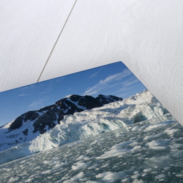 Calving Arctic Glacier, Svalbard by Anonymous