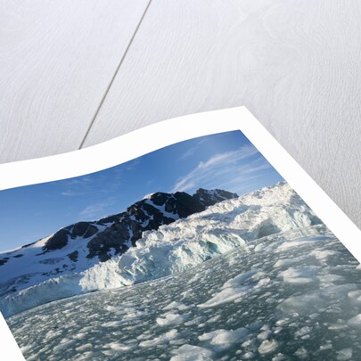 Calving Arctic Glacier, Svalbard by Anonymous