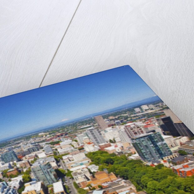 aerial image of Portland, Oregon, Pacific Northwest. by Anonymous