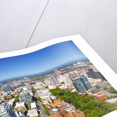 aerial image of Portland, Oregon, Pacific Northwest. by Anonymous