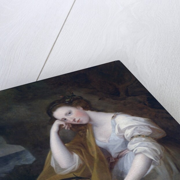 Portrait of Louisa Leveson Gower as Spes (Goddess of Hope) by Angelica Kauffman