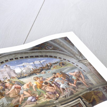 The Battle of Ostia by Raphael