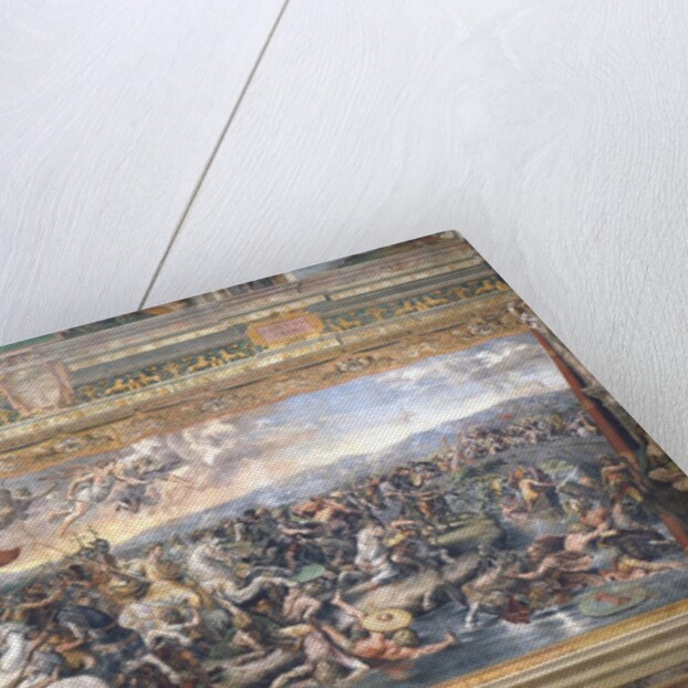 Constantine's Battle at the Milvian Bridge by Raphael