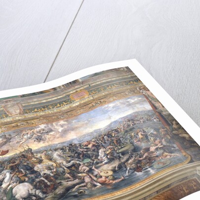 Constantine's Battle at the Milvian Bridge by Raphael