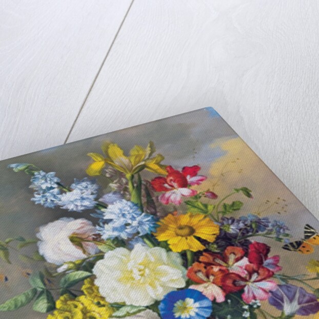 Floral Still-Life by Anton Hartinger