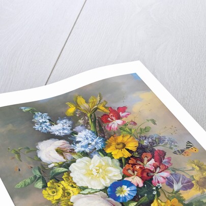 Floral Still-Life by Anton Hartinger