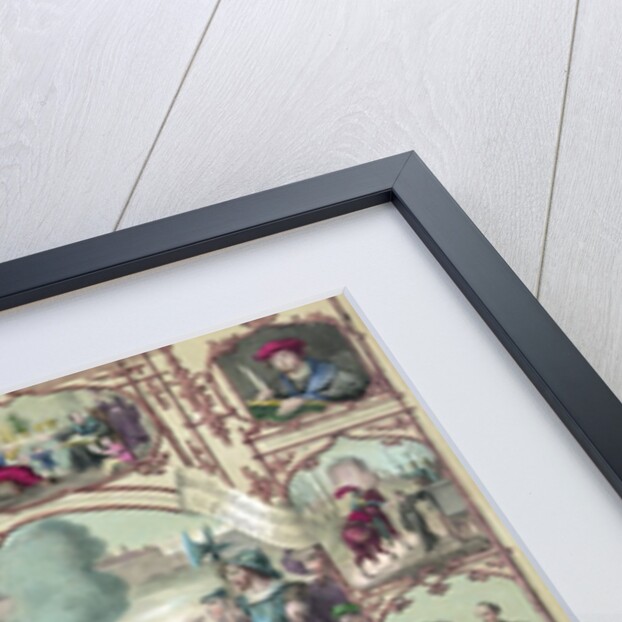 Print of the Life of Martin Luther and the Heroes of the Reformation by Anonymous