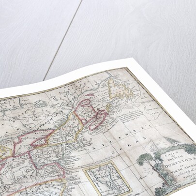 Map of the British Dominions in North America by Anonymous