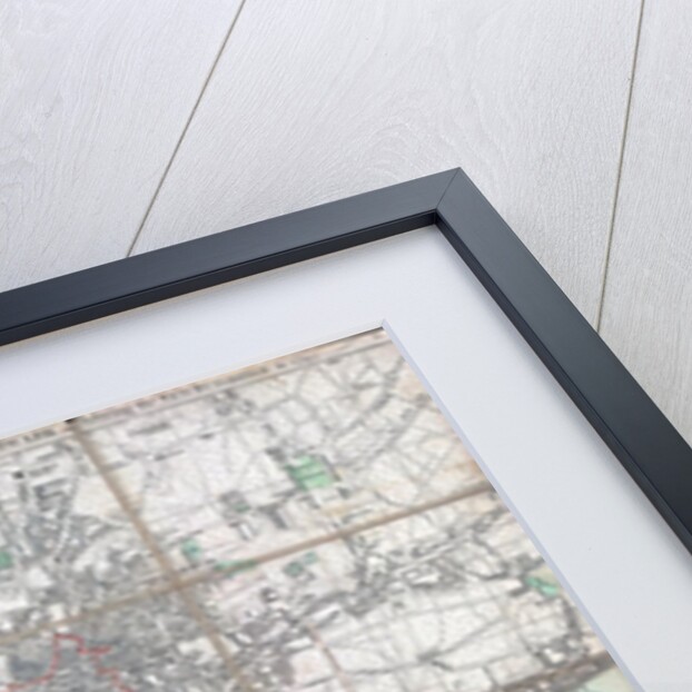 1795 folding 'pocket map' or street plan of London by Anonymous