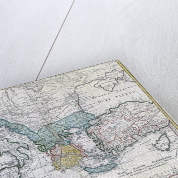 Map of the Ancient Greek World by Anonymous