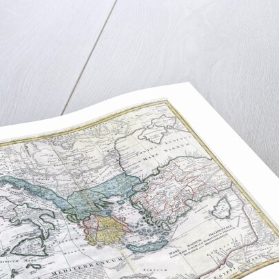 Map of the Ancient Greek World by Anonymous