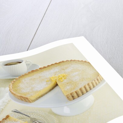 Tarte au citron, lemon tart by Anonymous