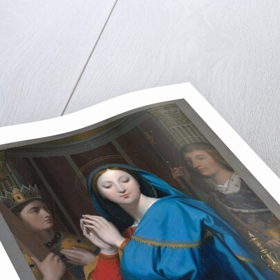 The Virgin Adoring the Host by Jean-Auguste-Dominique Ingres