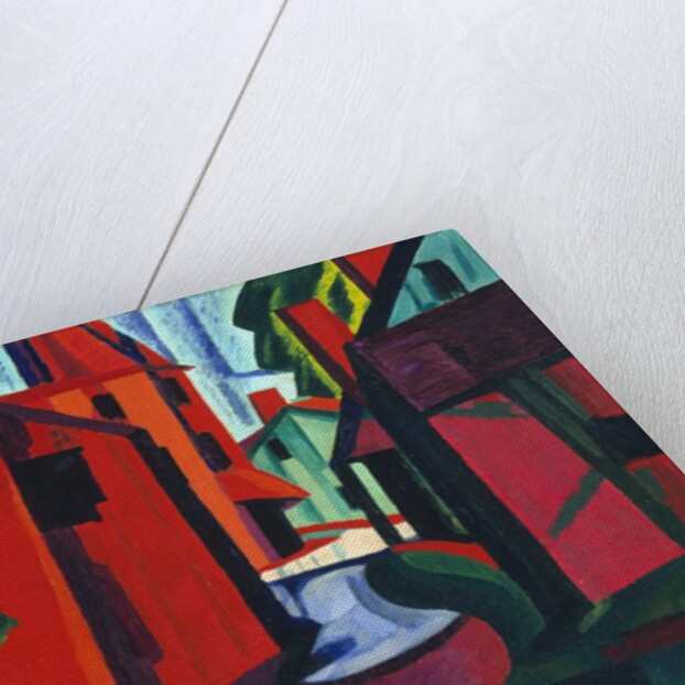 Little Falls, New Jersey by Oscar Bluemner