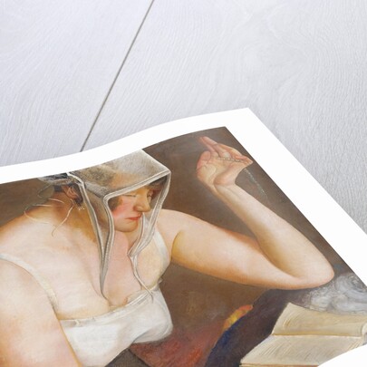 Woman Reading by Boris Grigoriev