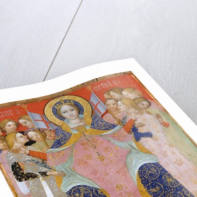 Saint Ursula and Her Maidens by Niccolo di Pietro