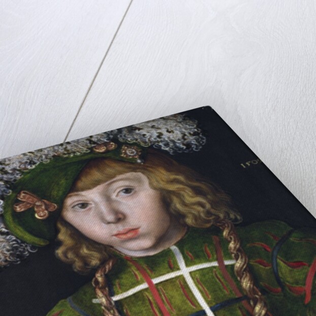Portrait of Johann Friedrich the Magnanimous by Lucas Cranach the Elder