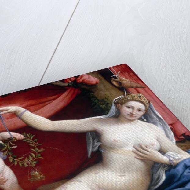 Venus and Cupid by Lorenzo Lotto