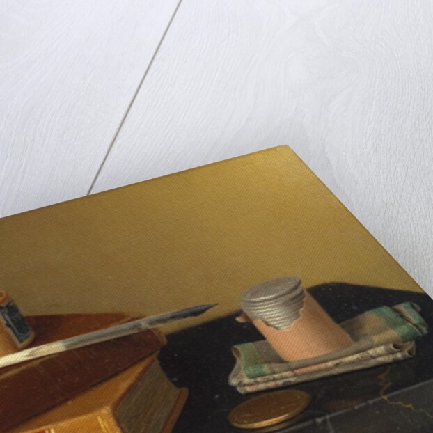 The Banker's Table by William Michael Harnett