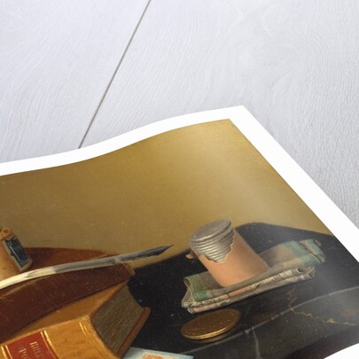 The Banker's Table by William Michael Harnett