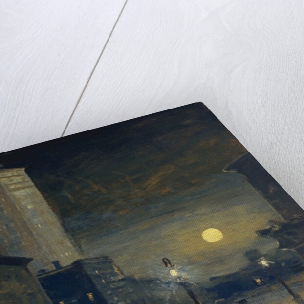 New York at Night by Louis Michel Eilshemius