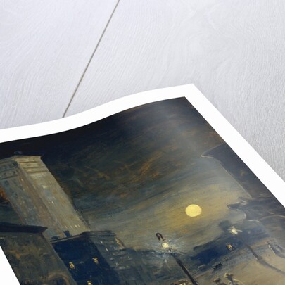 New York at Night by Louis Michel Eilshemius