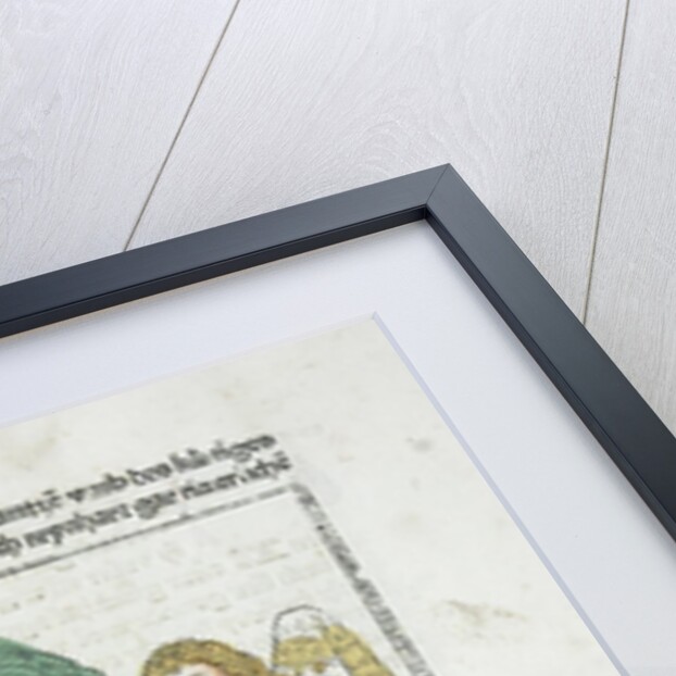 Woodcut illustration from Medieval book by Anonymous