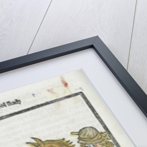 Woodcut illustration from Medieval book by Anonymous