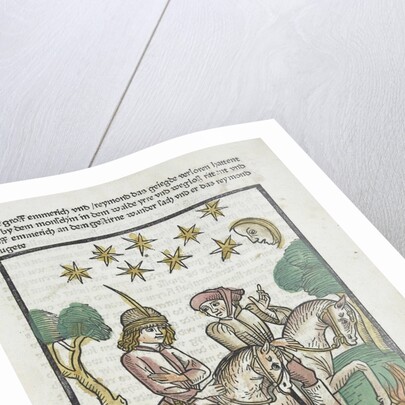Woodcut illustration from Medieval book by Anonymous