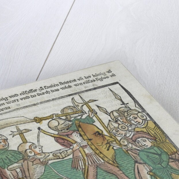 Woodcut illustration from Medieval book by Anonymous