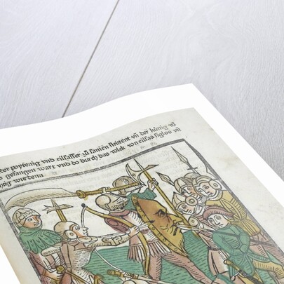 Woodcut illustration from Medieval book by Anonymous