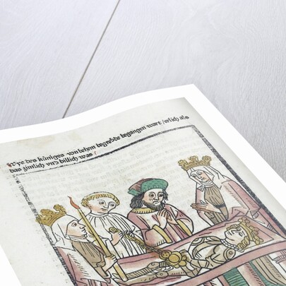 Woodcut illustration from Medieval book by Anonymous