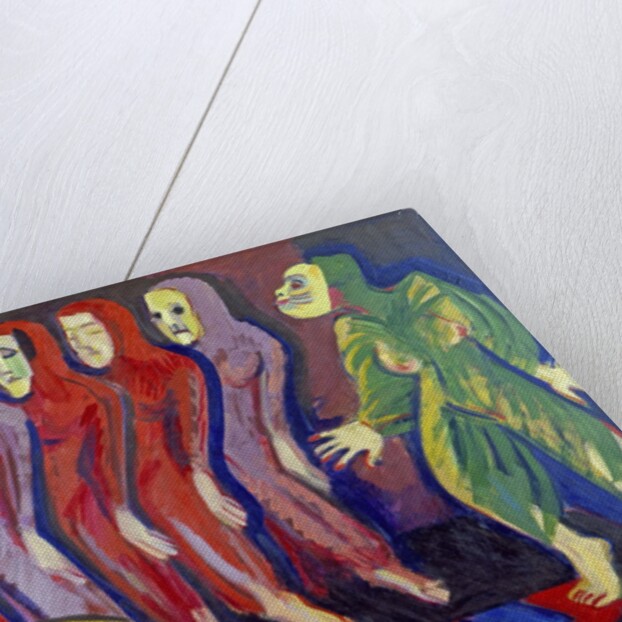Death Dance of Mary Wigman by Ernst Ludwig Kirchner