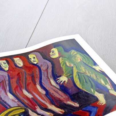 Death Dance of Mary Wigman by Ernst Ludwig Kirchner