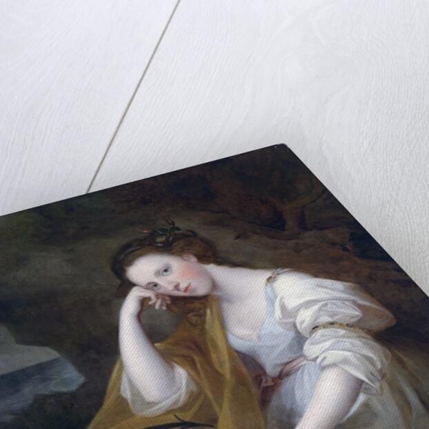 Portrait of Louisa Leveson-Gower as Spes by Angelika Kauffmann