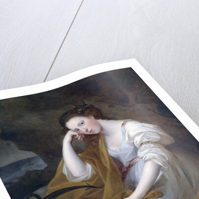 Portrait of Louisa Leveson-Gower as Spes by Angelika Kauffmann